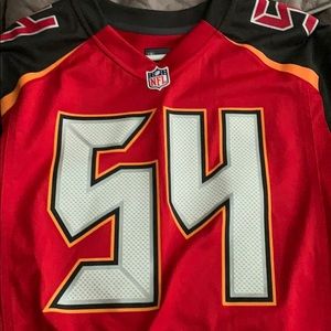 Buccaneers Lavonte David home red jersey